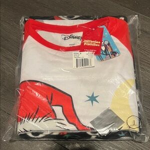 Disney Red and White Pajama Set